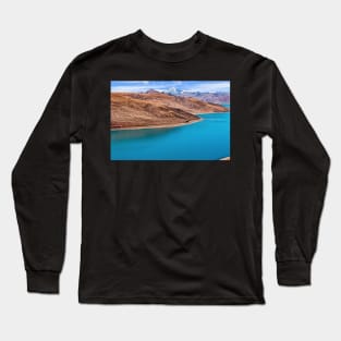 Yamdrok Lake, Tibet. Long Sleeve T-Shirt